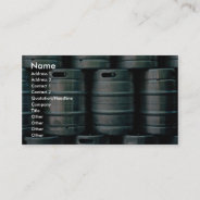 Geometric Beer Barrels, Czech Republic Business Card at Zazzle