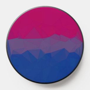 Geometric Bisexual Pride  PopSocket