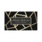 Geometric Black & Gold Hair Stylist Beauty Salon