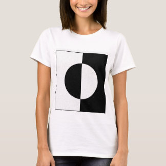 Geometric Black Withe T-Shirt