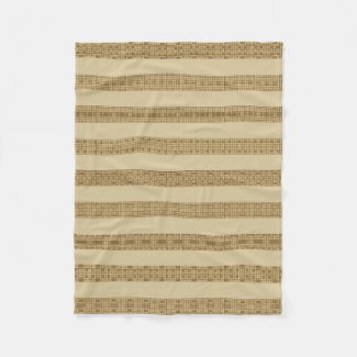 Geometric Blanket (Wood Carving Theme) #5