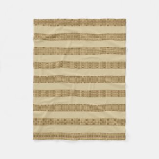 Geometric Blanket (Wood Carving Theme) #7