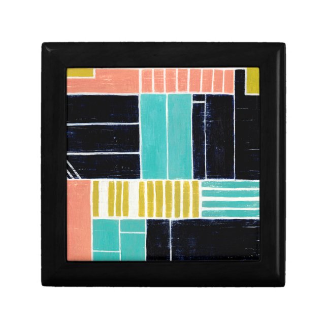 Geometric Blocks Keepsake Box (Front)