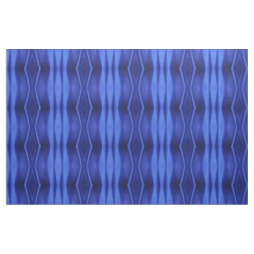 Geometric Blue Silk Abstract Photo Fabric