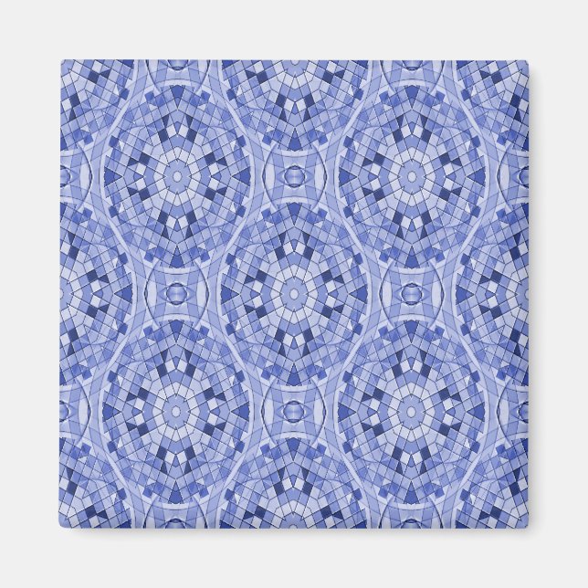 Geometric Blues..... Magnet (Front)