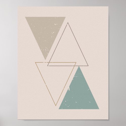 Geometric Boho Poster