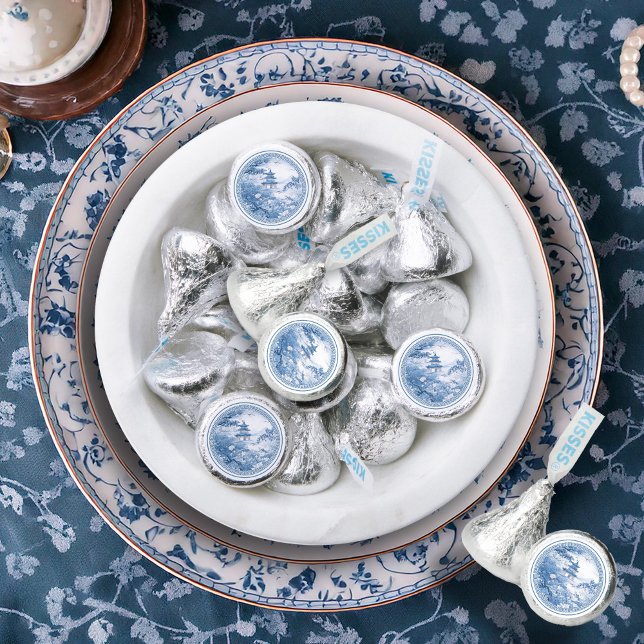 Geometric Border Chinoiserie Pattern ID1094 Hershey®'s Kisses® (Creator Uploaded)