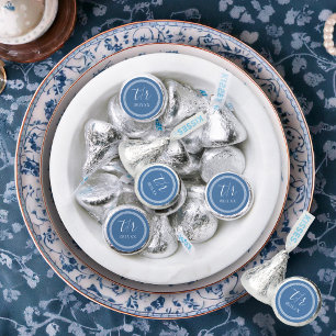 Geometric Border Chinoiserie Wedding ID1094 Hershey®'s Kisses®