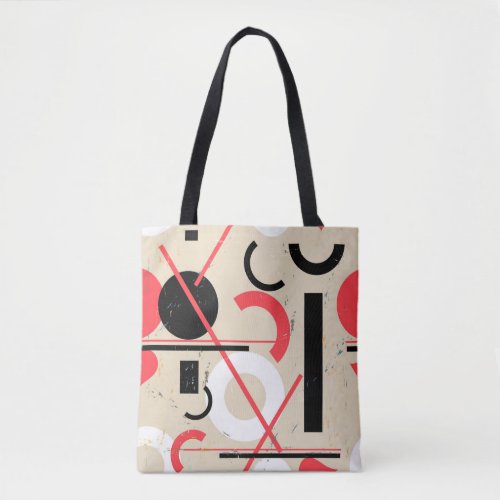 Geometric Bright Abstract Seamless Pattern Tote Bag