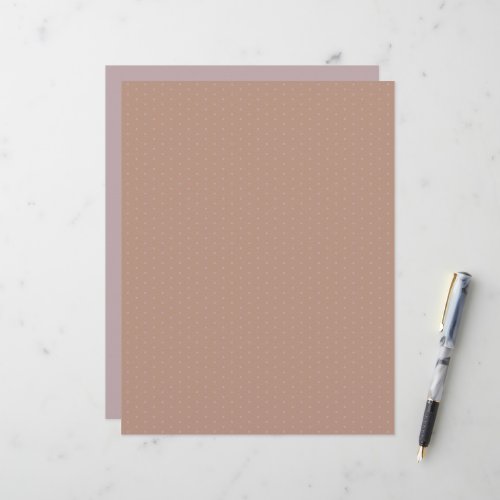 Geometric Brown Polka Dots Scrapbook Paper