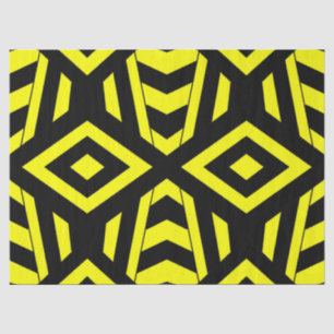 Geometric Bumble Bee Tissue Paper
