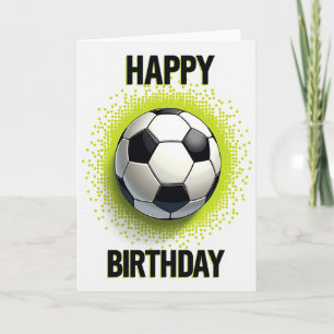 Geometric Burst Birthday Card