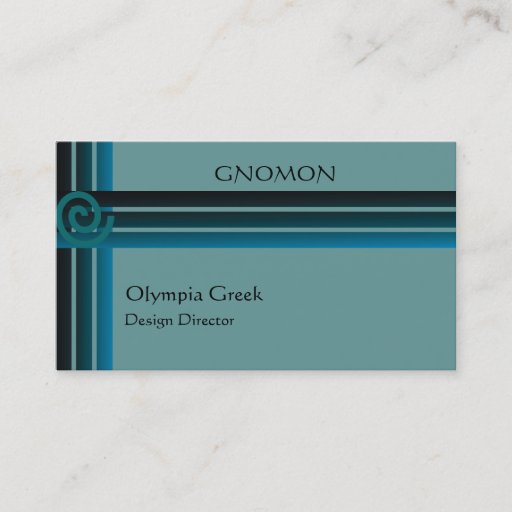 Customizable Geometric Business Cards