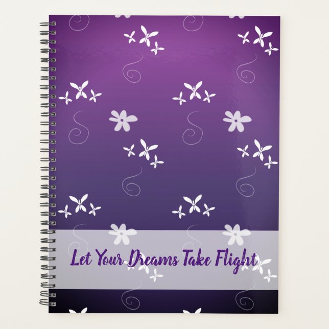 Geometric Butterflies Planner (Front)