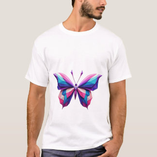 Geometric butterfly T-shirt