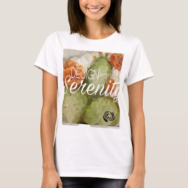 Geometric Cactus Blossom Women Muscle Tank (Front)