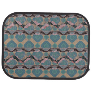 Geometric  car floor mat