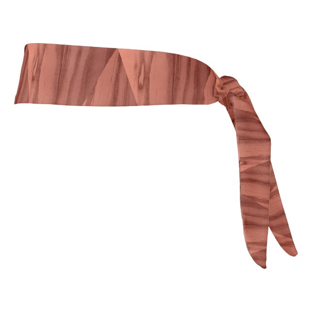 Geometric Cedar Head Tie (2 Sizes) Tie Headband (Rotate 90)