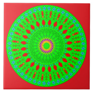 Geometric Ceramic Tile  