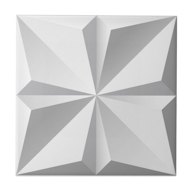 Geometric Ceramic Tile (Front)