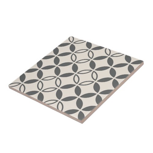 Geometric Circle Pattern Decorative Ceramic Tile