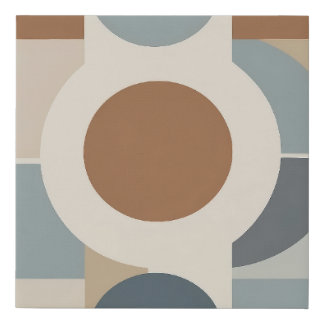 Geometric Circle Pattern Modern Canvas Wall Art