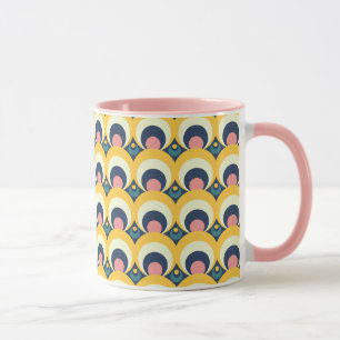 Geometric Circle Pattern Mug