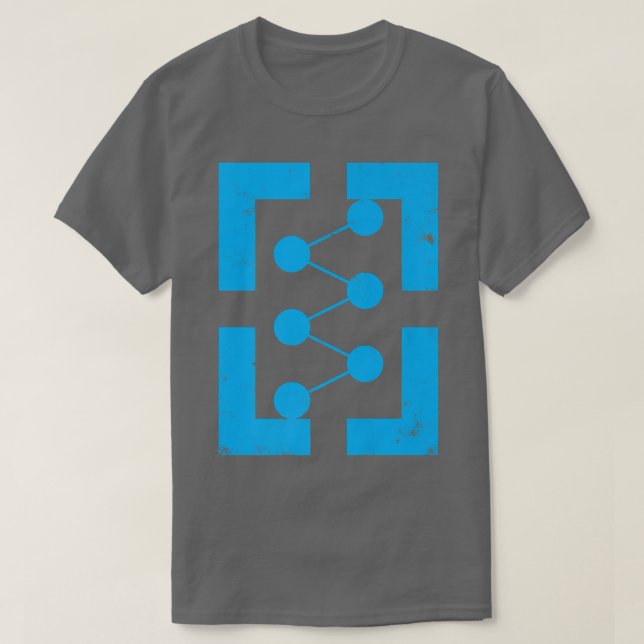 Geometric Circle Rectangle Line Shapes Geometry Di T-Shirt (Design Front)