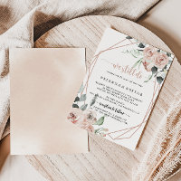 Geometric Classic Rose We Still Do Vow Renewal