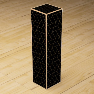Geometric Classy Wine Box