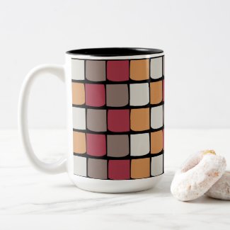 Geometric Color Block Pattern