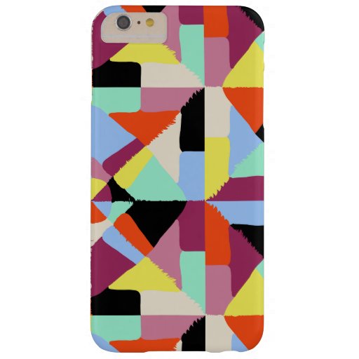 Geometric colorful abstract All-Over-Print Socks Barely There iPhone 6 Plus Case
