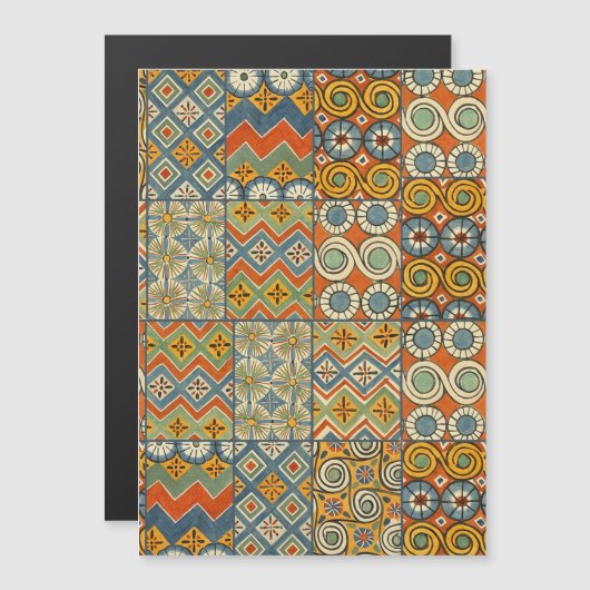 Geometric Colorful Antique Egyptian Graphic Art (Front/Back)