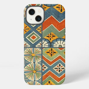 Geometric Colorful Antique Egyptian Graphic Art iPhone 13 Case