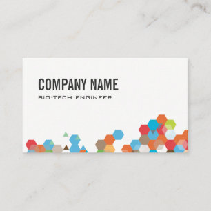 Geometric Colorful Business Card