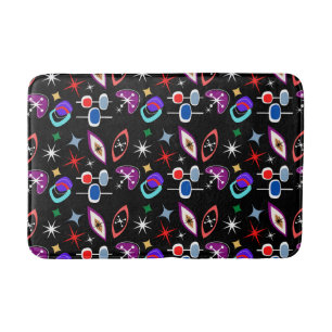Geometric Colorful Pattern Bath Mat