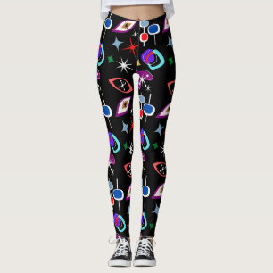 Geometric Colorful Pattern Leggings