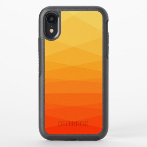 Geometric Colorful Polygonal Pattern OtterBox Symmetry iPhone XR Case