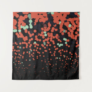 Geometric colorful vintage background. Abstract ha Tapestry