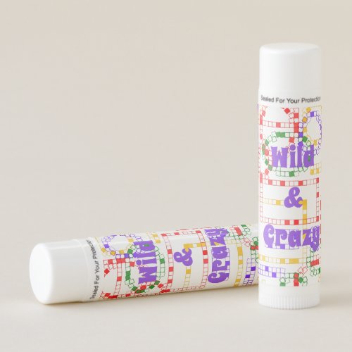 Geometric Colors Wild and Crazy Lip Balm