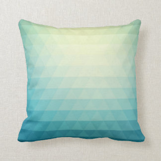 Geometric Dawn Throw Pillow