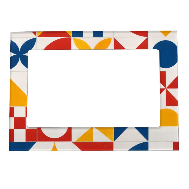 Geometric Decorative Magnetic Frame (Front)