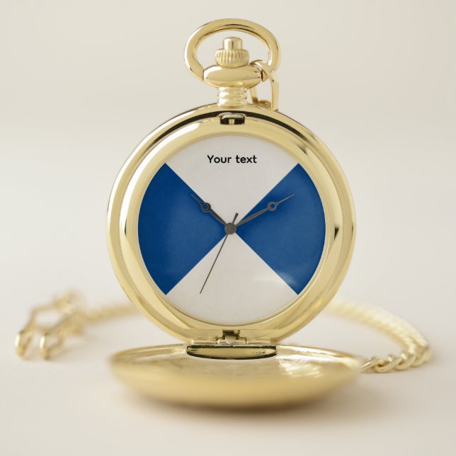 Geometric Decorative Pocket Watch (Inside)
