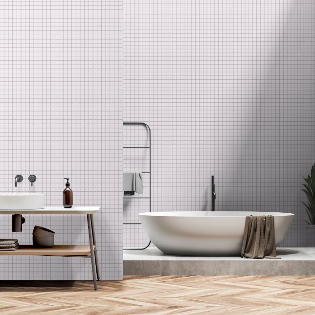Geometric Delight Wallpaper (Bathroom)