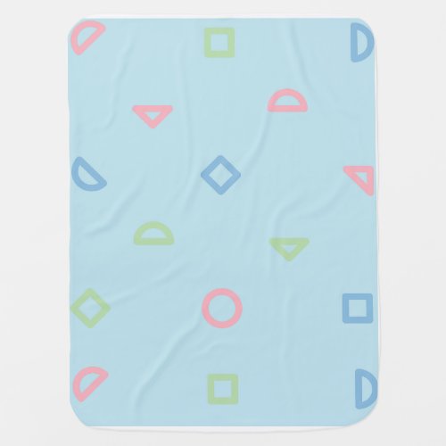 Geometric Design Baby Blanket
