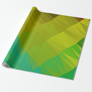 Geometric design. Colorful gradient background. Ge Wrapping Paper