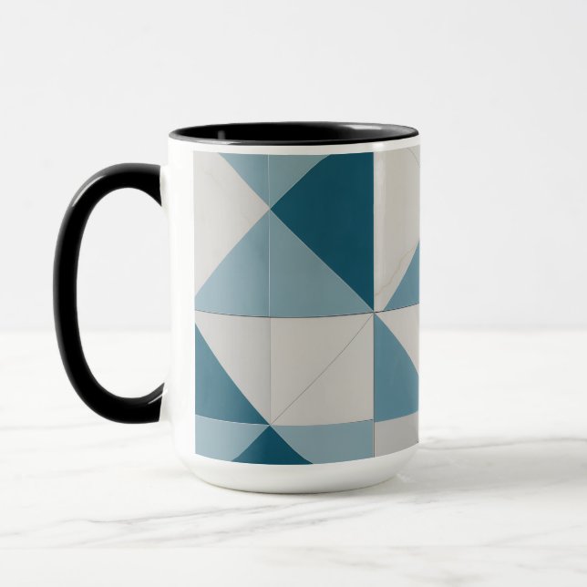 Geometric design mug (Left)