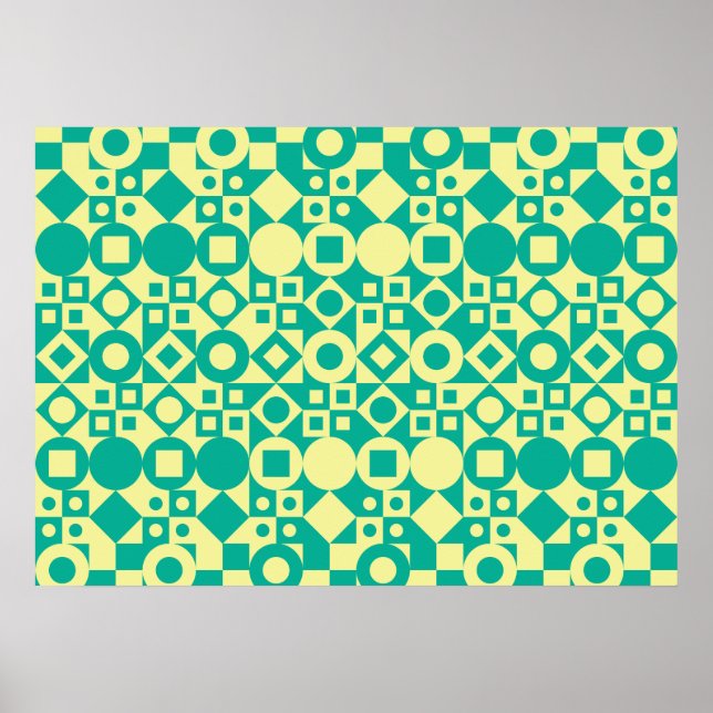 Geometric Design Poster (Front)