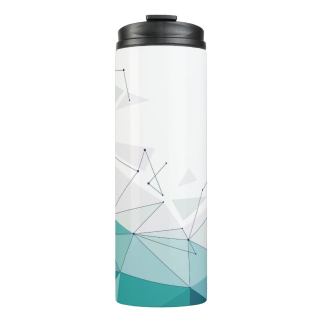Geometric design thermal tumbler (Front)