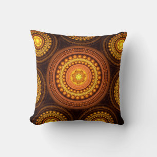 Geometric Design Throw Pillow